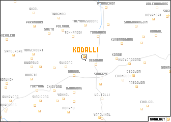 map of Kodal-li