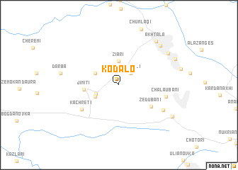 map of Kodalo