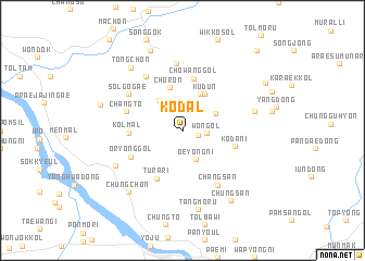 map of Kodal