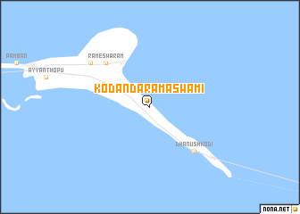 map of Kodandarāmaswāmi