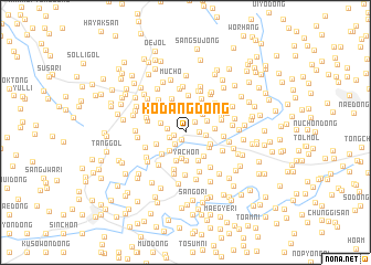 map of Kodang-dong