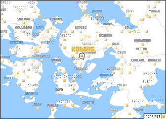 map of Kodang