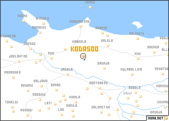 map of Kodasoo