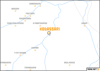 map of Kodassari