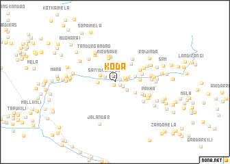 map of Koda