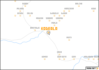 map of Kodéala