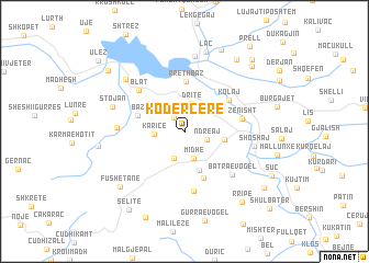 map of Kodërçere