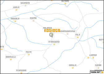 map of Kodiaga