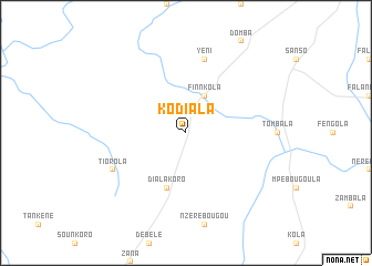 map of Kodiala