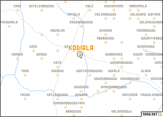 map of Kodiala