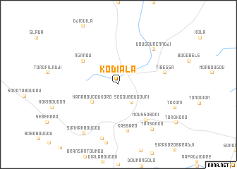 map of Kodiala