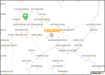 map of Kodiamo