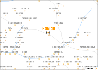 map of Kodiam