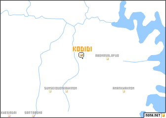 map of Kodidi