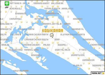 map of Kodikamam