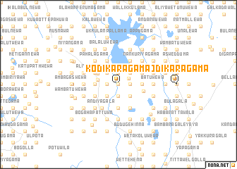 map of Kodikaragama