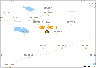 map of Kodiksami