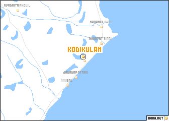map of Kodikulam