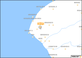 map of Kodi