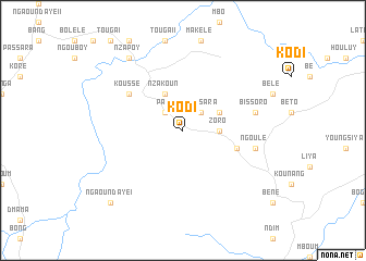 map of Kodi