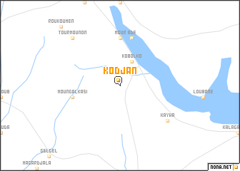 map of Kodjan