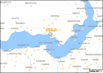 map of Kodji