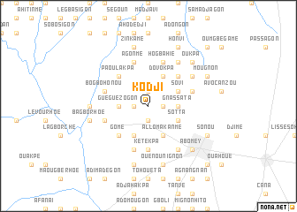 map of Kodji