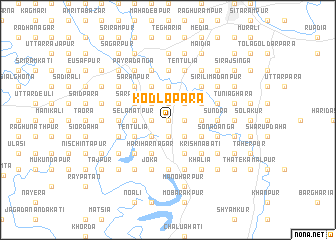 map of Kodlāpāra