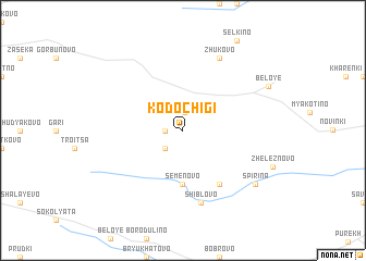 map of Kodochigi