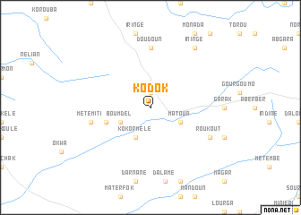 map of Kodok