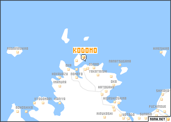 map of Kodomo