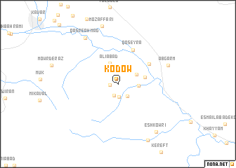 map of Kodow