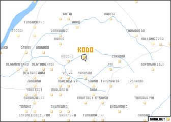 map of Kodo