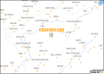 map of Kodra e Kuqe