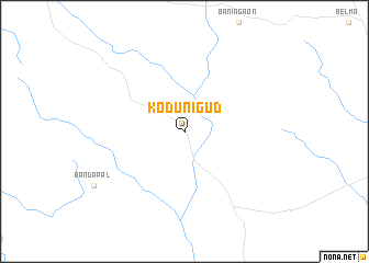 map of Kodunigud