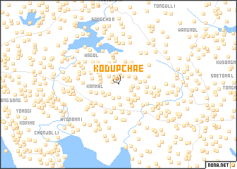 map of Kŏdupchae