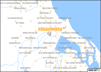 map of Koduvamadu