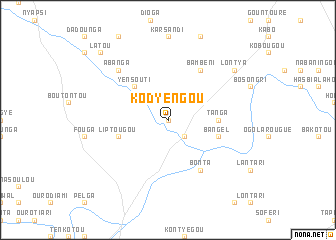 map of Kodyengou