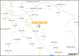 map of Kodžadžik