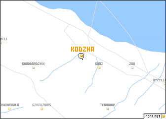 map of Kodzha