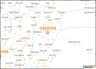 map of Koehnma