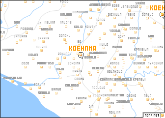 map of Koehnma