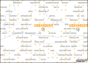 map of Koekhoven