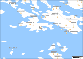 map of Koelsuu