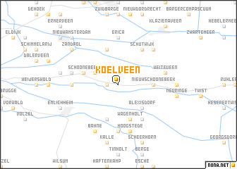map of Koelveen