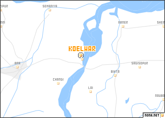 map of Koelwār