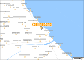 map of Koemae-dong