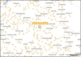map of Koemi-dong