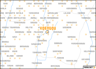 map of Koendou