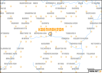 map of Koenimakrom